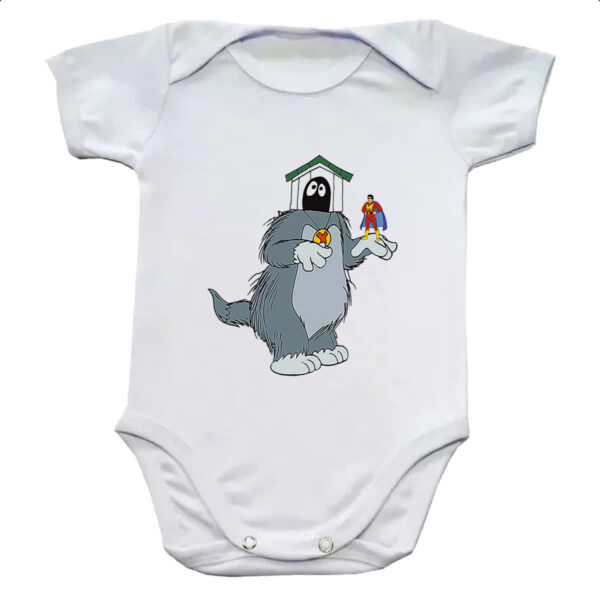 Body infantil Nostalgia Mini Polegar e Yogui