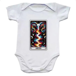 Body infantil Signo Carta Taro Aries