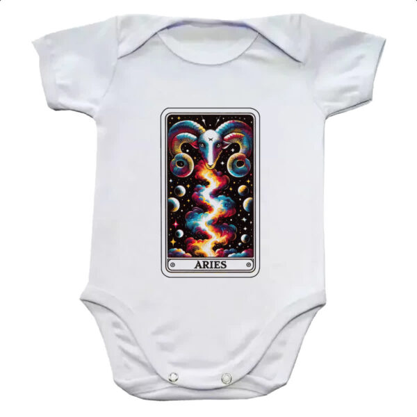 Body infantil Signo Carta Taro Aries