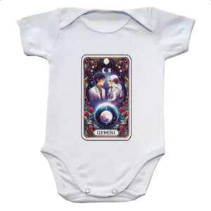 Body infantil Signo Carta Taro Gemeos