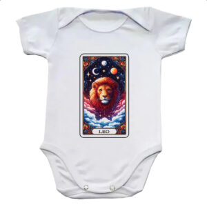 Body infantil Signo Carta Taro Leao