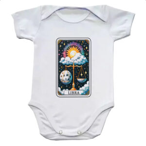 Body infantil Signo Carta Taro Libra
