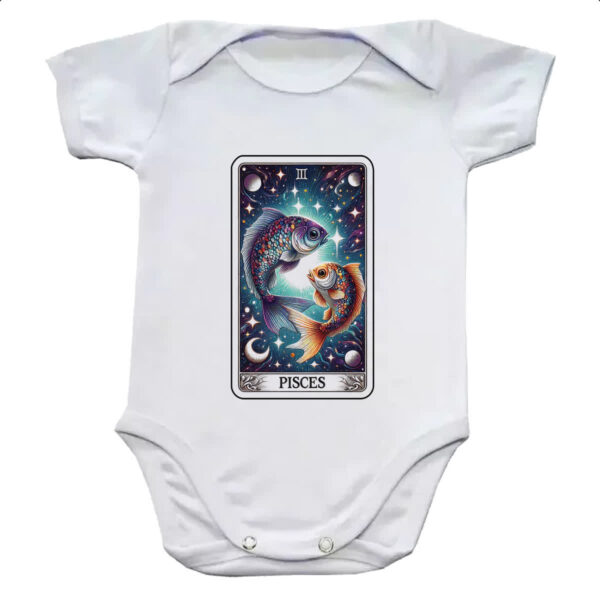 Body infantil Signo Carta Taro Peixes