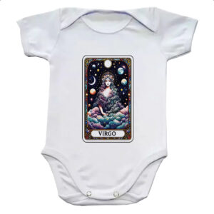 Body infantil Signo Carta Taro Virgem