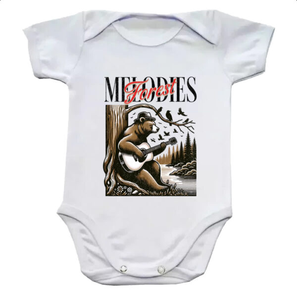 Body infantil Urso Melodia da Floresta