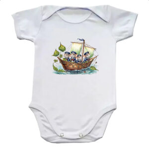 Body infantil Ratinhos marinheiros