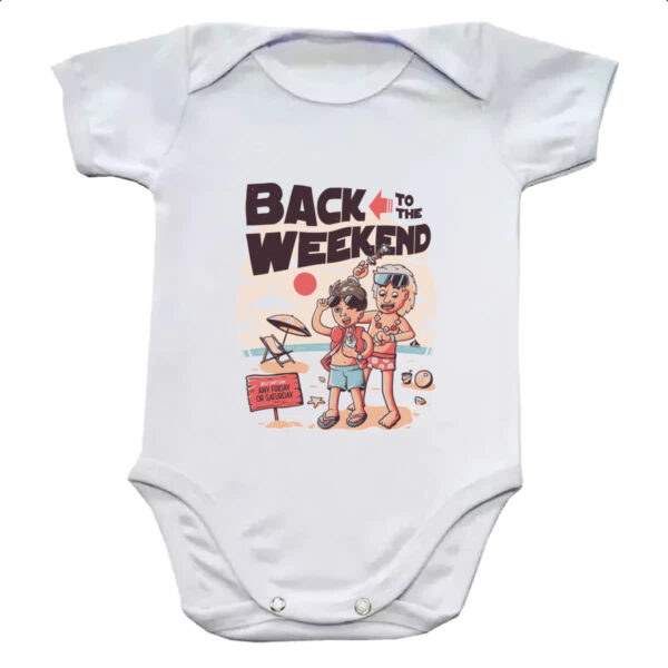 Body infantil Back to the weekend