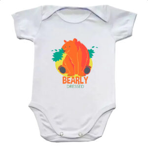 Body infantil Bearly dressed