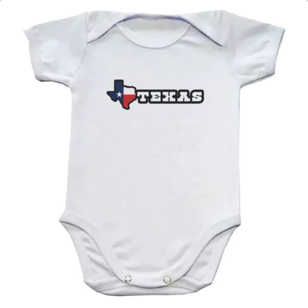 Body infantil Texas mapa estado country