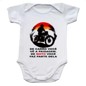 Body infantil Moto parte da paisagem