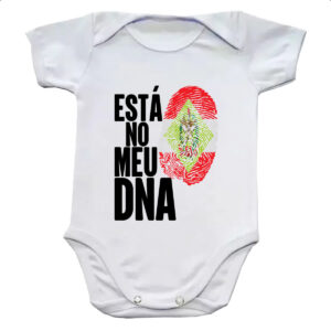 Body infantil Esta no meu DNA Santa Catarina