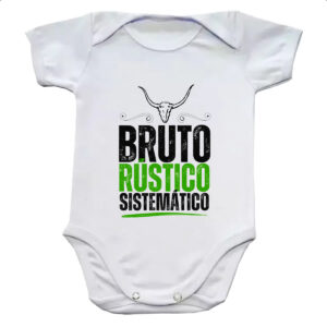 Body infantil Bruto Rustico Sistematico