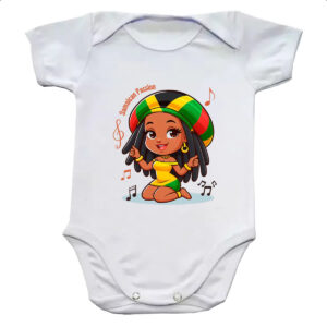 Body infantil Jamaixa Paixao Reggae