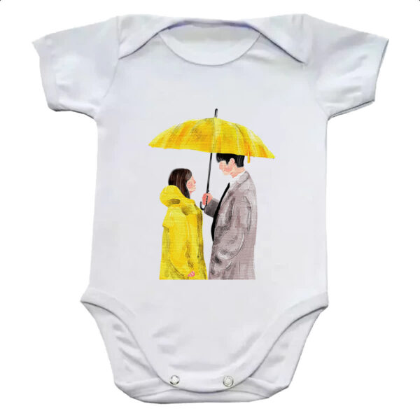 Body infantil Casal Dorama Guarda Chuva