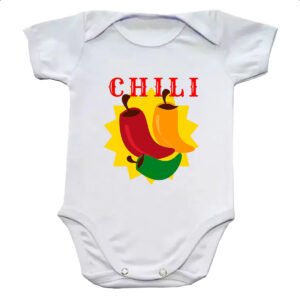 Body infantil Chili Pimenta