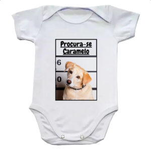 Body infantil Procura-se um caramelo