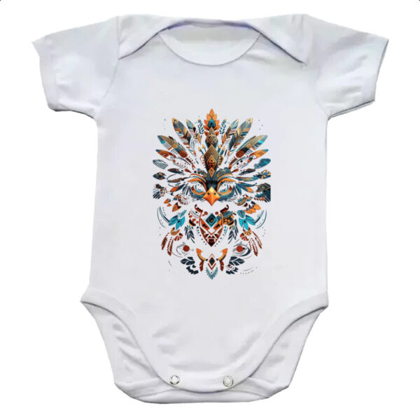 Body infantil Coruja Elementos Indigenas