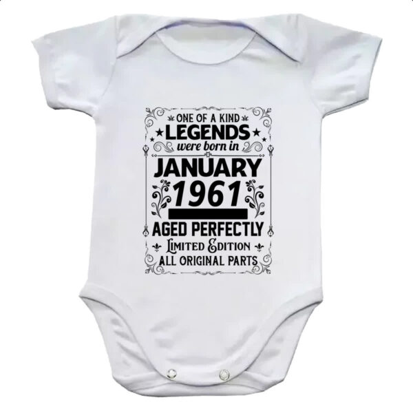 Body infantil Legends Were Born JAN-1961