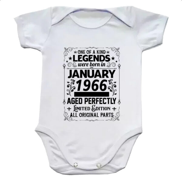 Body infantil Legends Were Born JAN-1966