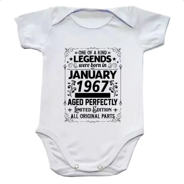 Body infantil Legends Were Born JAN-1967