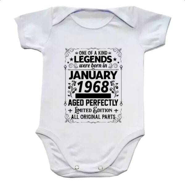 Body infantil Legends Were Born JAN-1968