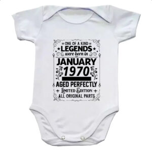 Body infantil Legends Were Born JAN-1970