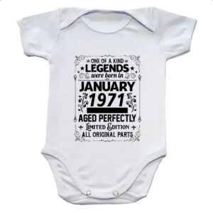 Body infantil Legends Were Born JAN-1971