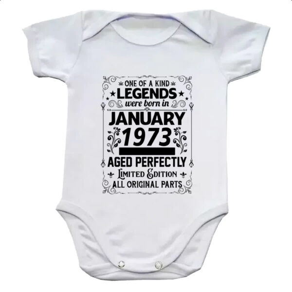 Body infantil Legends Were Born JAN-1973