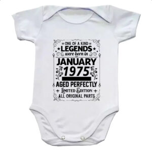 Body infantil Legends Were Born JAN-1975