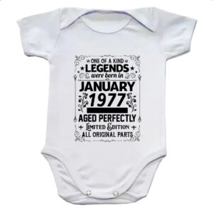 Body infantil Legends Were Born JAN-1977