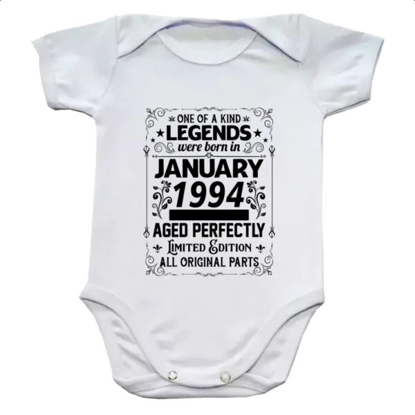 Body infantil Legends Were Born JAN-1994