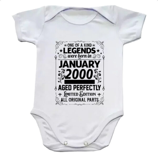 Body infantil Legends Were Born JAN-2000