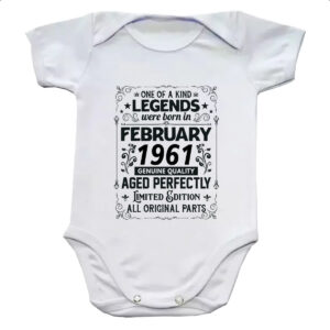 Body infantil Legends Were Born FEV-1961