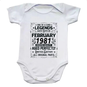 Body infantil Legends Were Born FEV-1981