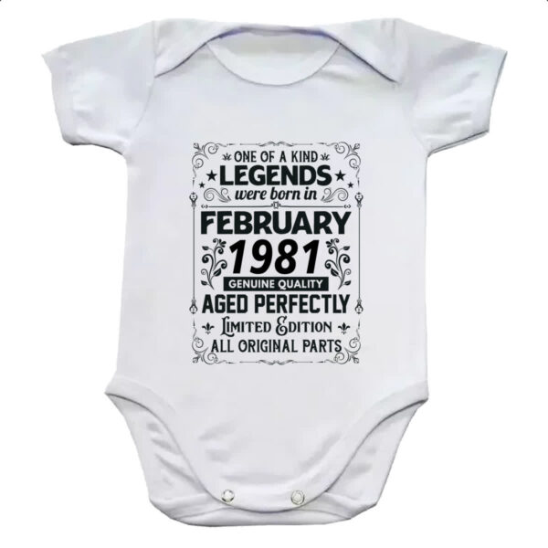 Body infantil Legends Were Born FEV-1981