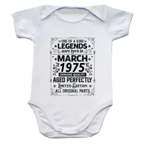 Body infantil Legends Were Born MAR-1975