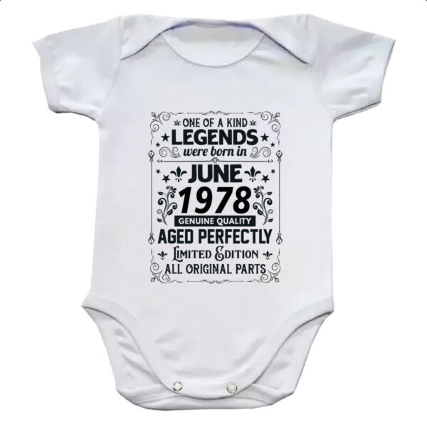 Body infantil Legends Were Born JUN-1978