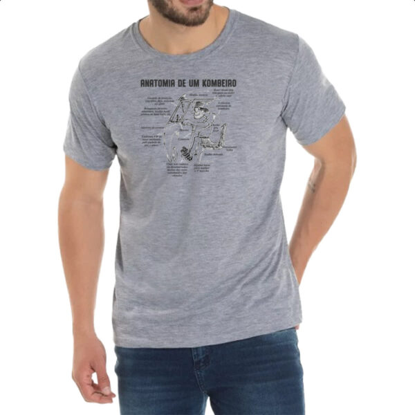 Camiseta Cinza Anatomia de um kombeiro - Imagem 2