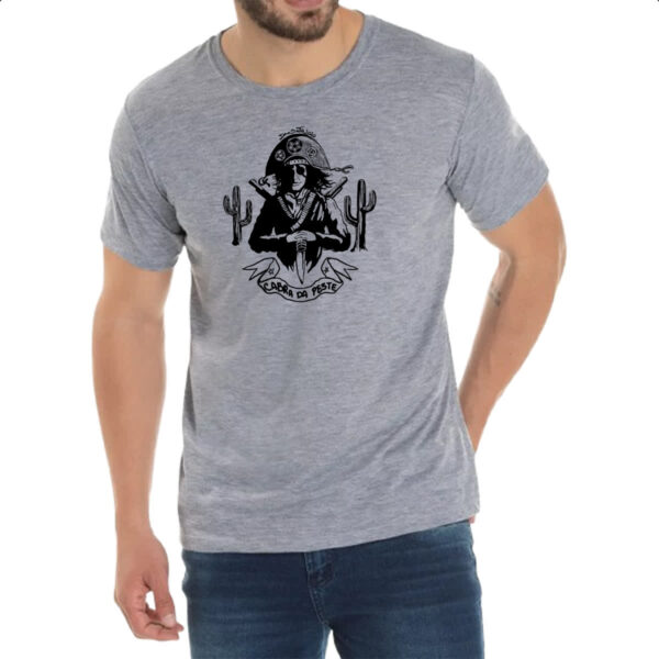 Camiseta Cinza Cabra da peste - Imagem 2