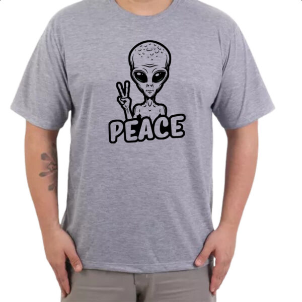 Camiseta Cinza ET Peace - Imagem 3