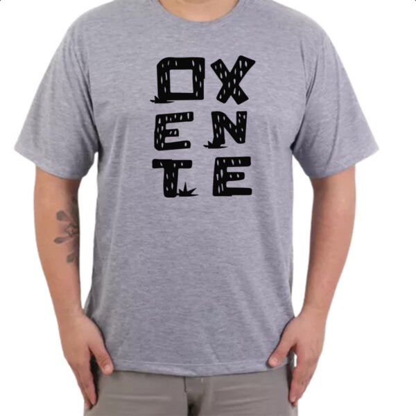 Camiseta Cinza Eu amo meu oxente - Imagem 3