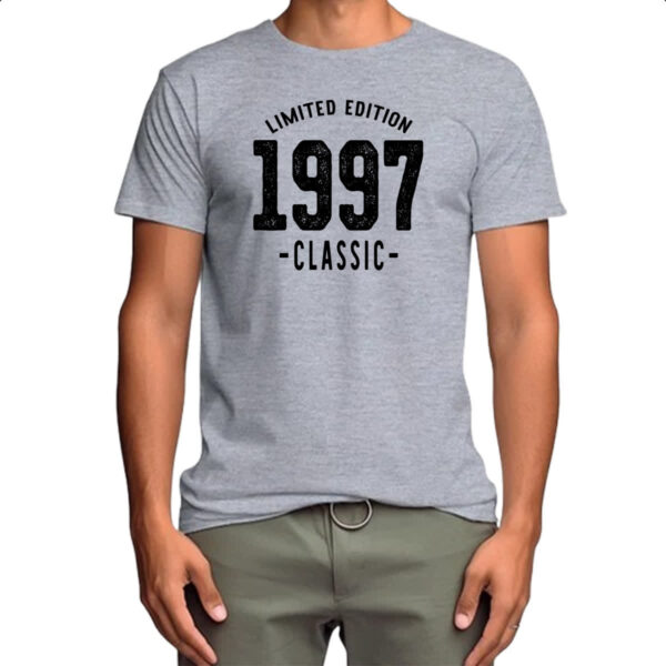Camiseta Cinza Limited Edition Classic 1997 - Imagem 4