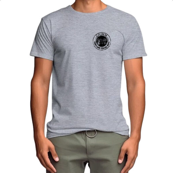 Camiseta Cinza Grimm Portland Police Dept - Imagem 4