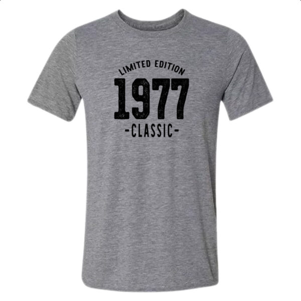 Camiseta Cinza Limited Edition Classic 1977