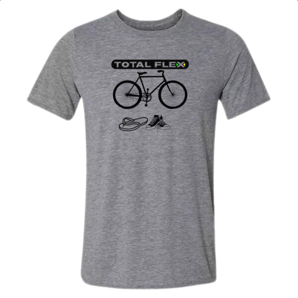 Camiseta Cinza Bicicleta Total Flex