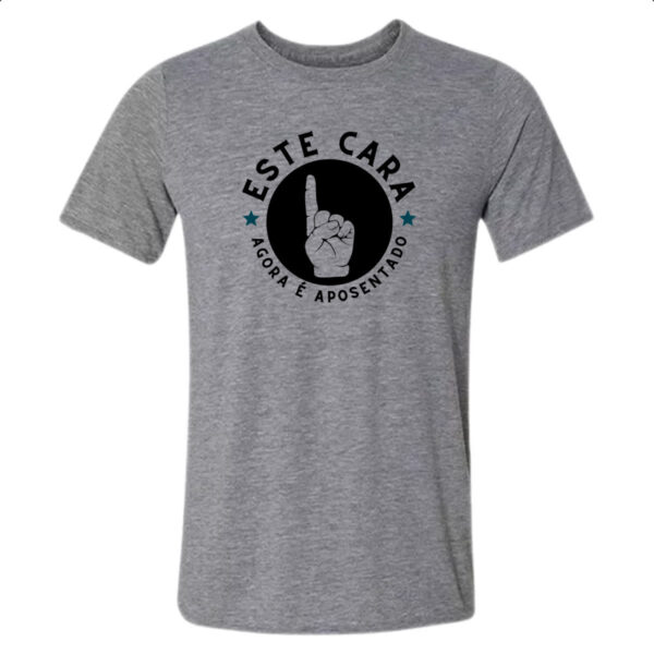 Camiseta Cinza Aposentado