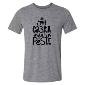 Camiseta Cinza Cabra da peste elementos nordestinos