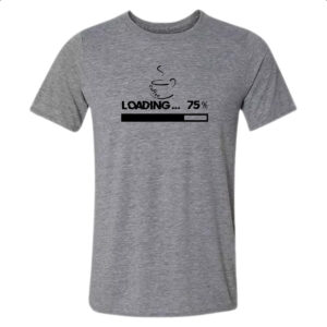 Camiseta Cinza Cafe carregando