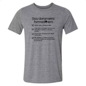 Camiseta Cinza Dorameira formada