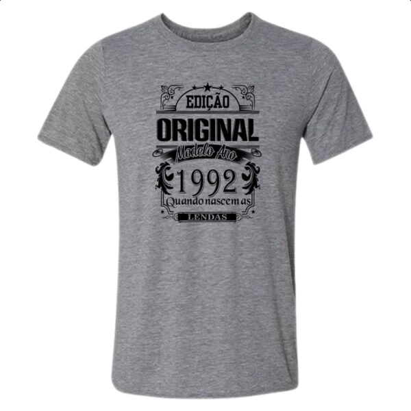 Camiseta Cinza Edicao Original 1992